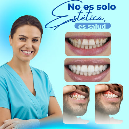 Cepillo de dientes inteligente Loyve - cepillado automático 360º en 30 segundos, inalámbrico y recargable.